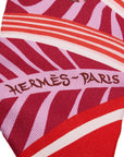 Hermes Tree avannah Butterfly Scarf Pink Multicolor Silk  Hermes (Ginestapo)