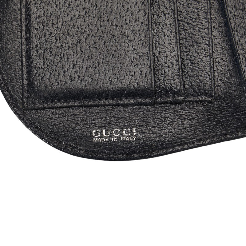 Gucci Twin Folded Wallet Navi Leather  Gucci Gucci