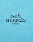 Hermes Rosacea Scarf Blue Casimir Silk Ladies Hermes
