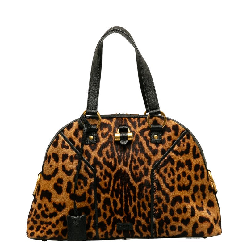 Leopard print ysl discount bag