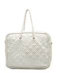 BALENCIAGA Tote Bag 466542 Shoulder Bag Leather White