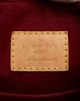 Louis Vuitton Monogram Multicolor M40195 Shoulder Bag PVC/Leather Bronze White Ladies Bike