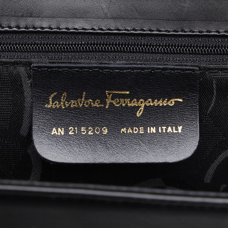Salvatore Ferragamo Handbags Handbags 2WAY Black Leather Ladies Salvatore Ferragamo