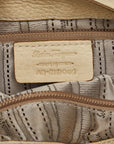 Salvatore Ferragamo Gantiini Handbags One-Shoulder Bag AB-21 White Leather Ladies Salvatore Ferragamo