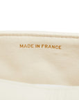 Chanel Miniature Gold  Chain Shoulder Bag White Ramscreen  CHANEL