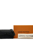 Louis Vuitton Trion Monogram Steamer Wearable Wallet Shoulder Bag M81746 Noir Black Leather Men Louis Vuitton
