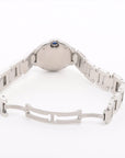 Cartier Baron Blue W69010Z4 SS QZ Silver Characterboard