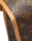 Louis Vuitton Monogram Beverly MM Handbag Business Bag M51120 Brown PVC Leather Men Louis Vuitton