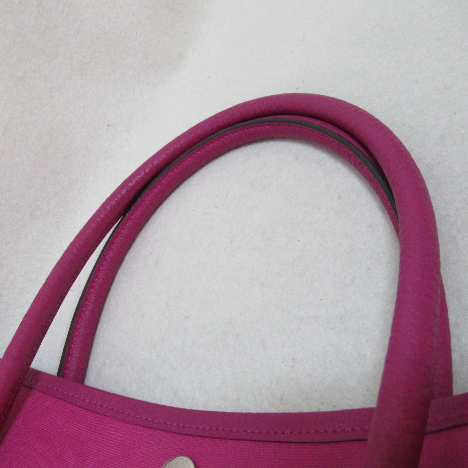 Hermes Hermes Garden Party PM Tote Bag Tote Bag Leather  Ophidia  Pink Collection