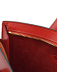 Louis Vuitton 1999 Red Epi Saint Jacques Poignee Long Tote Bag M52337