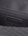 CHANEL * 2005 Emblem Shoulder Bag Mini Black Canvas
