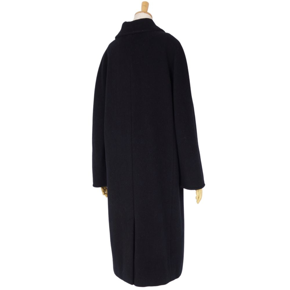 Max Mara Coat Long Coat   Italian JI42 USA8 FB40 GB10 (L equivalent) Black