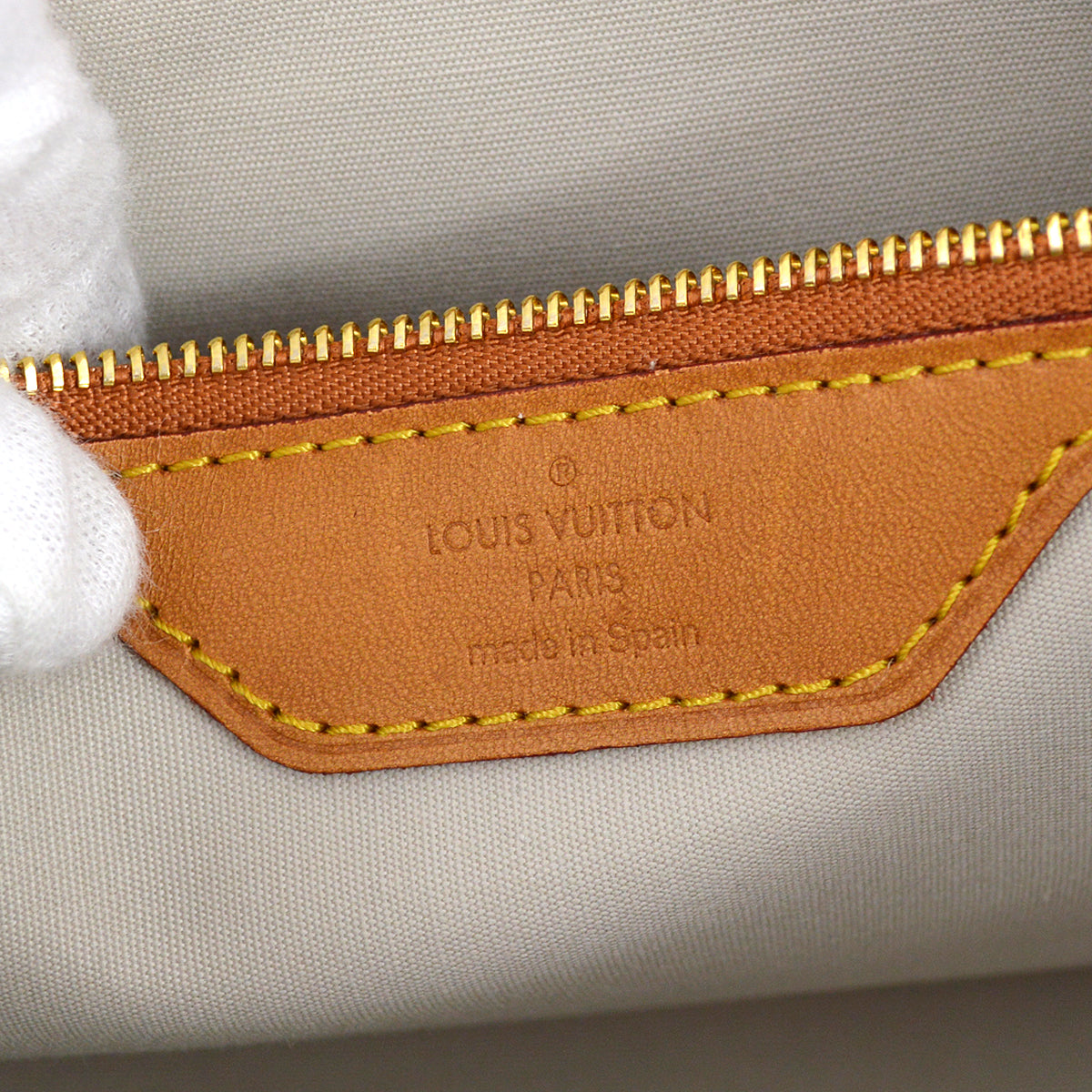Louis Vuitton 2007 Monogram Dentelle Batignolles 水準托特包 M95400