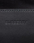 Burberry PVC X Leather Body Bag Black