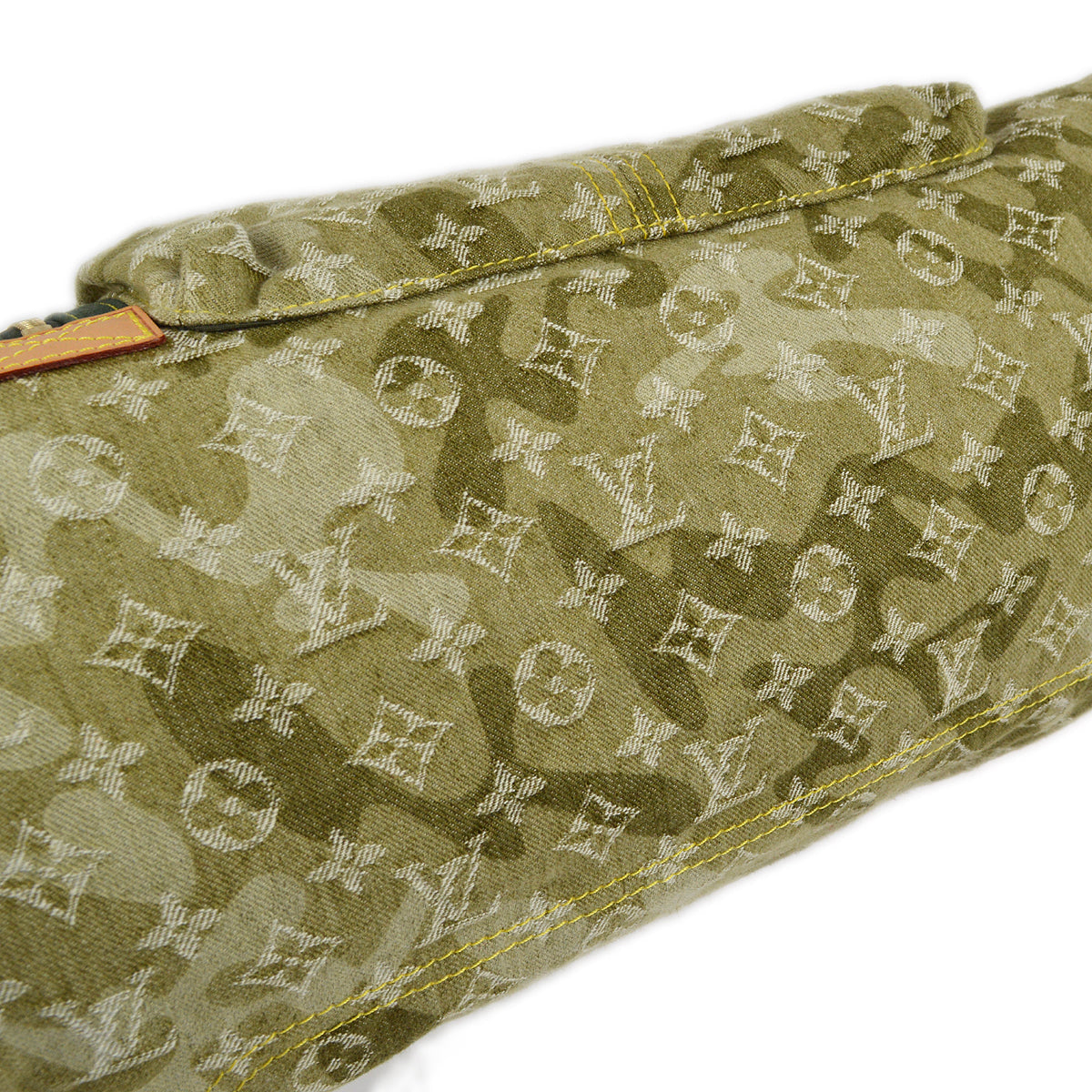 Louis Vuitton Green Monogramouflage Denim Lys Shoulder Bag M95771