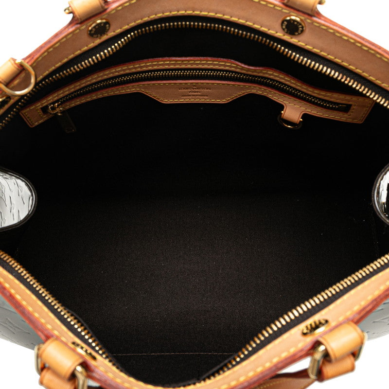 Louis Vuitton Monogram Vernis Blair MM Handbag Shoulder Bag 2WAY M91619 Amarant Pearl Patent Leather  Louis Vuitton