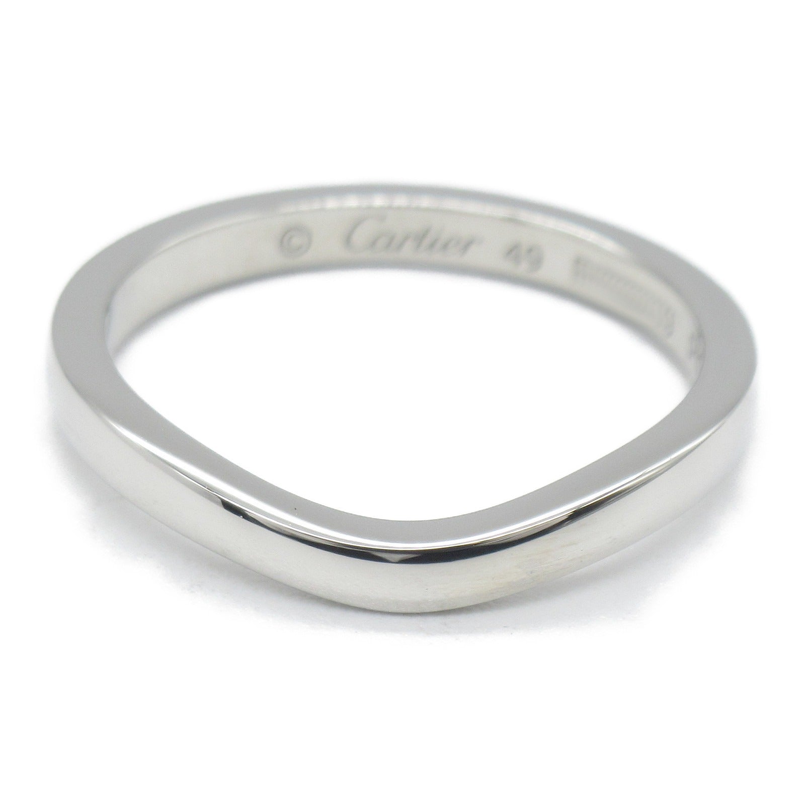 Cartier Cartier Ballet Wedding Ring Ring Jewelry Pt950 Platinum  Silver