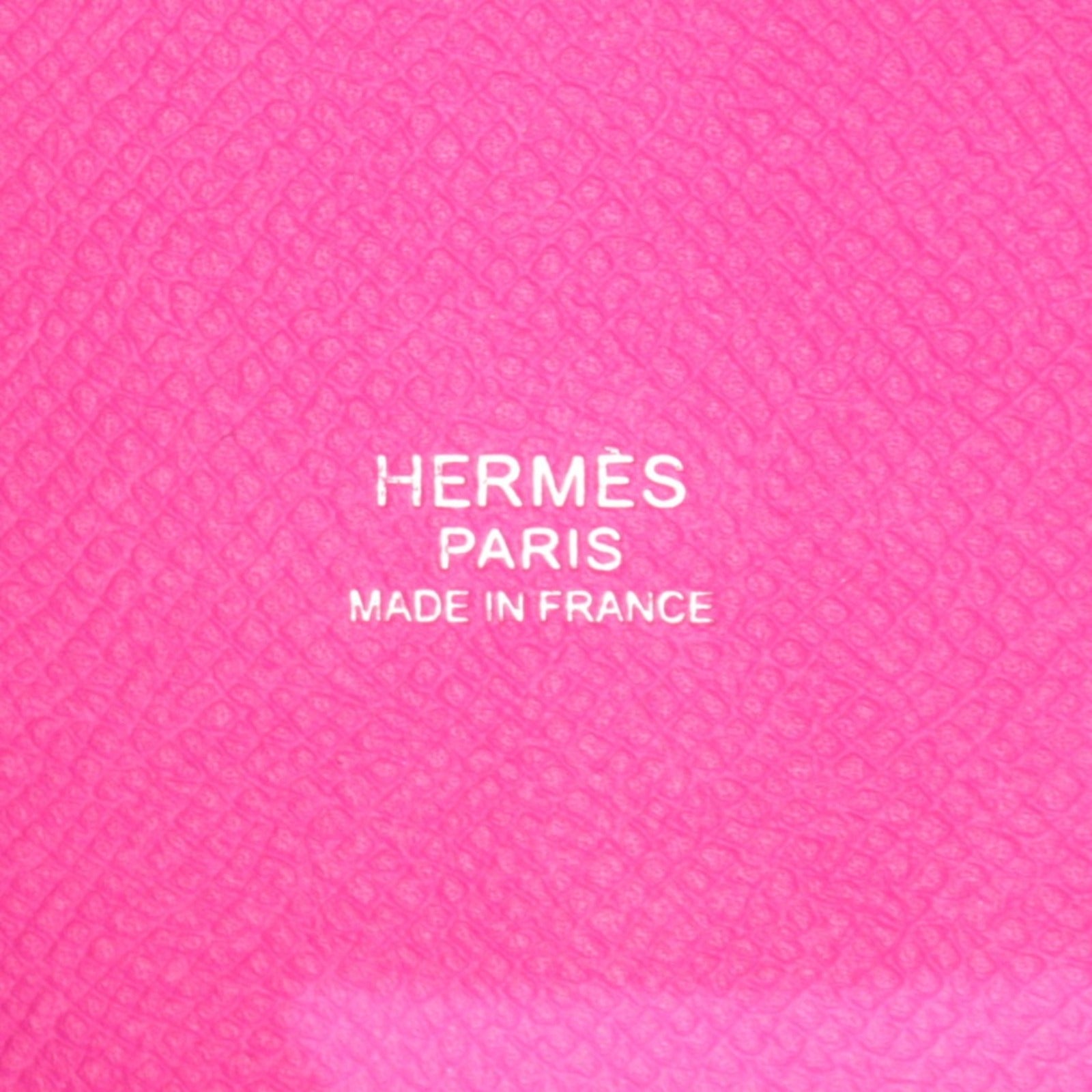 Hermes HERMES Picotin Lock MM Treasury Magnolia Tote Bag  Bag Leather  Epsom Pink Magnolia/Clé/Blue Sapphire-L 【Ancestral】 EI BRANDOFF
