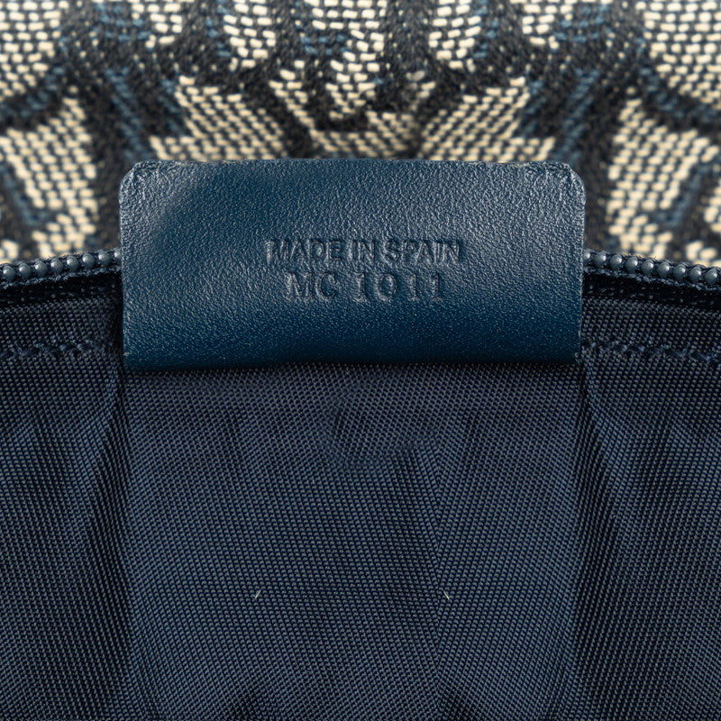 Dior Trotter 迷你手包 海軍藍交織字母