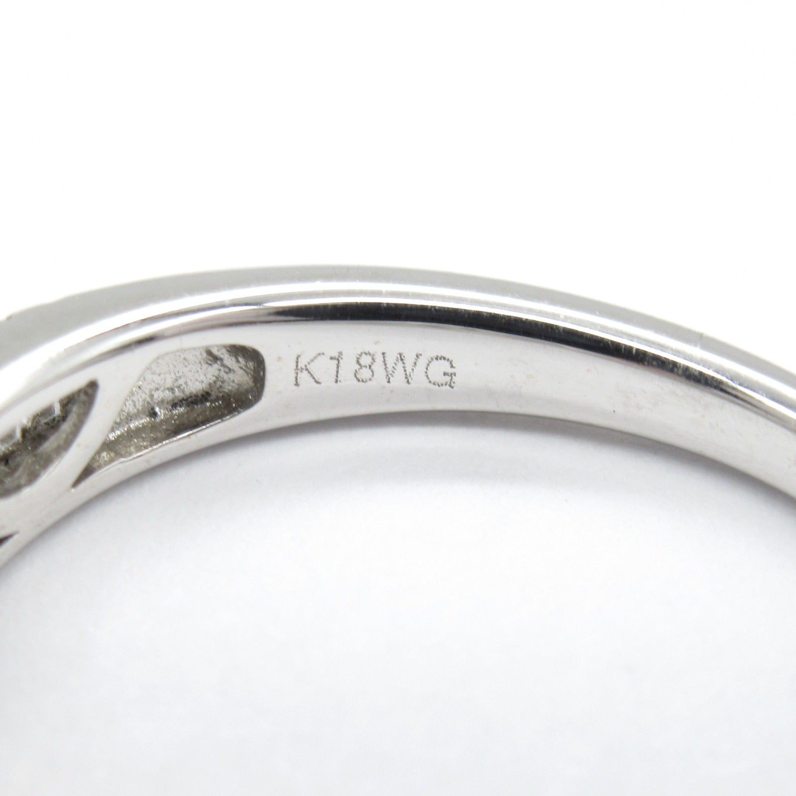 Jewelry Jewelry Diamond Ring Ring Ring Jewelry K18WG (White G) Diamond  Clear Diamond 2.1g