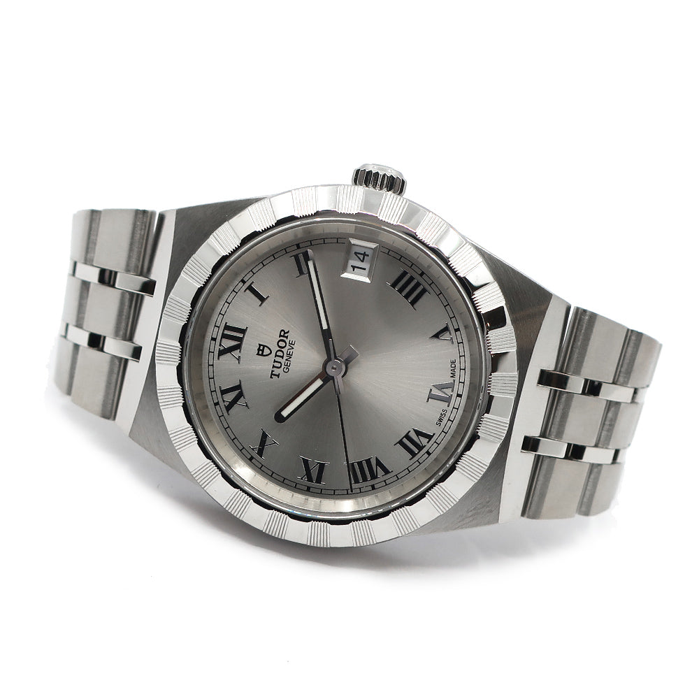 TUDOR ROYAL 28400 34mm SS Silver Automatic Rolling  Watch 2024