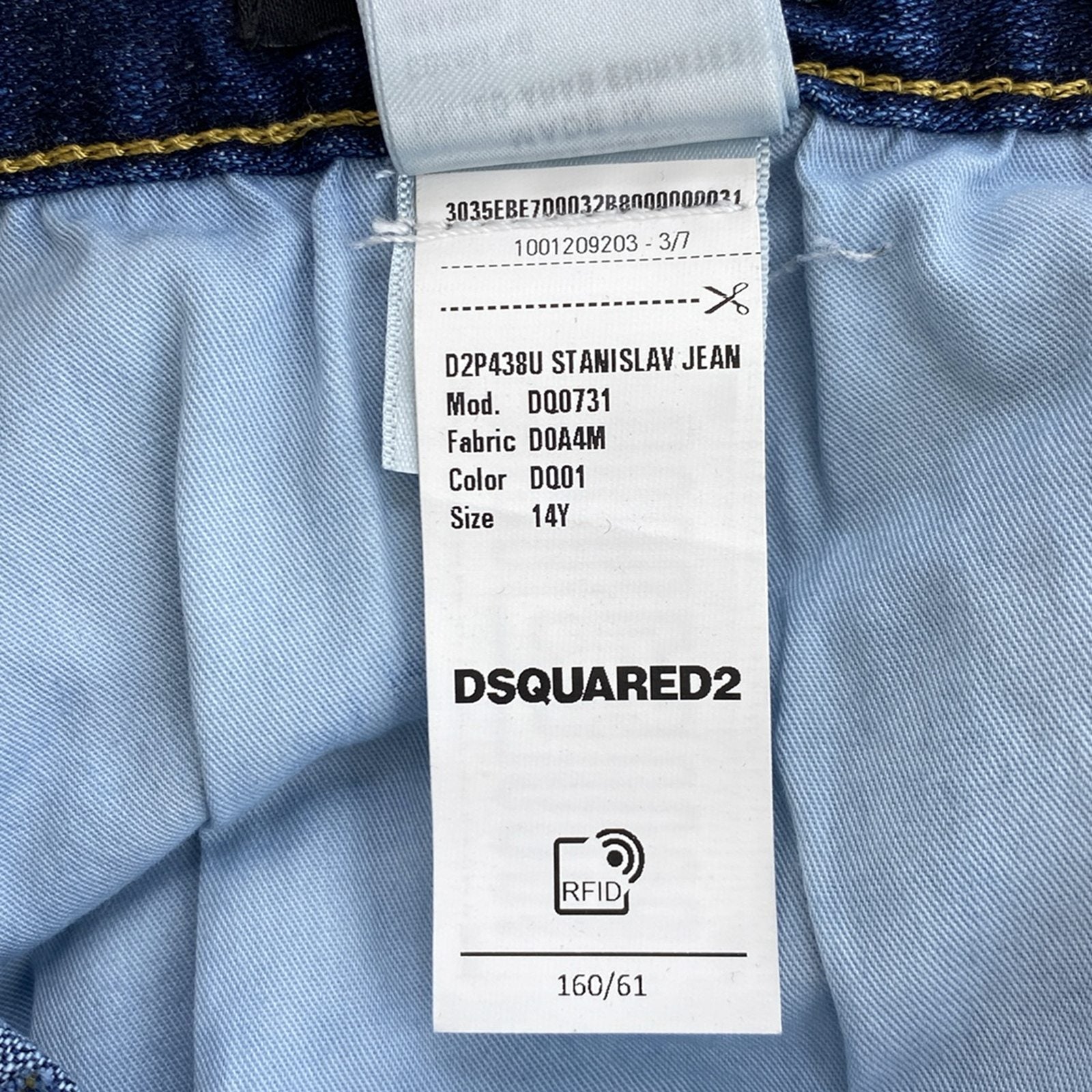 Disquared DSQUARED2 Denim Pants Denim Pants  Bottoms Cotton  Blue