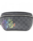 Louis Vuitton Damier Graphite Link Bum Bag N40276 S Bag