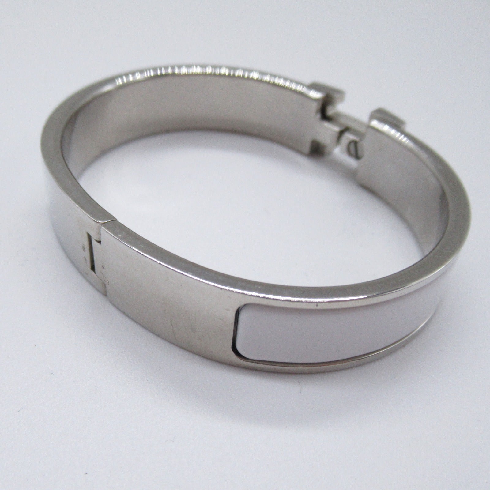 Hermes Hermes   PM Bracelet Bracelet Accessories Metal  Silver White