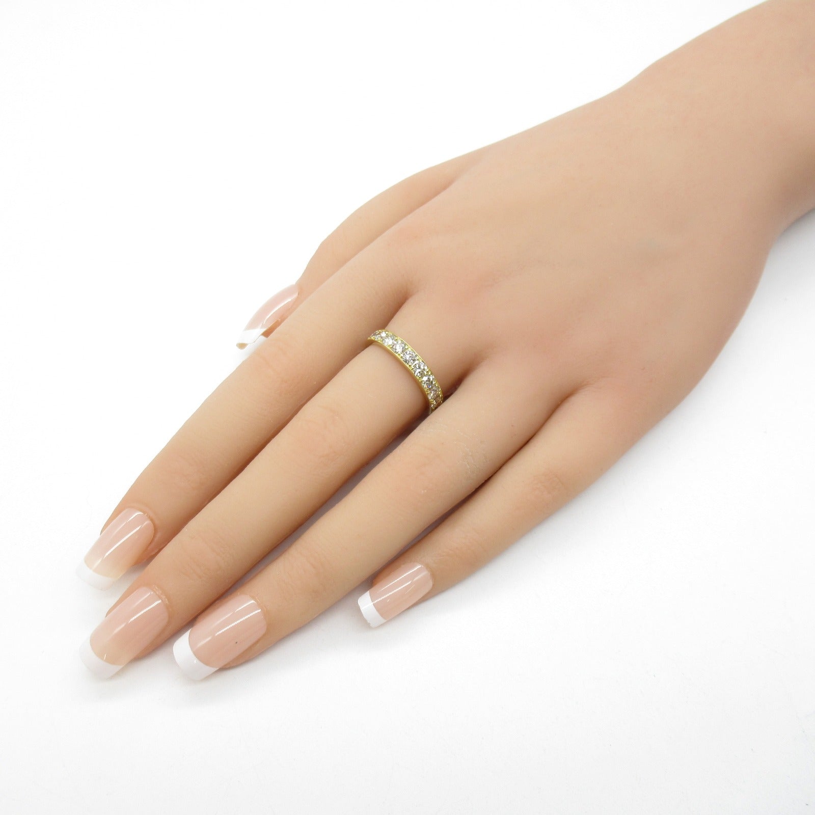Jewelry Jewelry Diamond Ring Ring Ring Jewelry K18 (yellow g) Diamond  Clear Diamond 2.1g