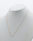 Tiffany T Smile Mini Necklace 750 (PG) 2.3g