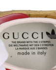 Gucci x Adidas Gazelle 22SS Canvas x Leather Trainers 25cm Unisex Brown x White 707850 GG Sprim Three Strips Box  Bag