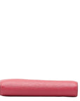 Prada Saffiano Double Fold Wallet 1ML225 Pink Leather  Prada