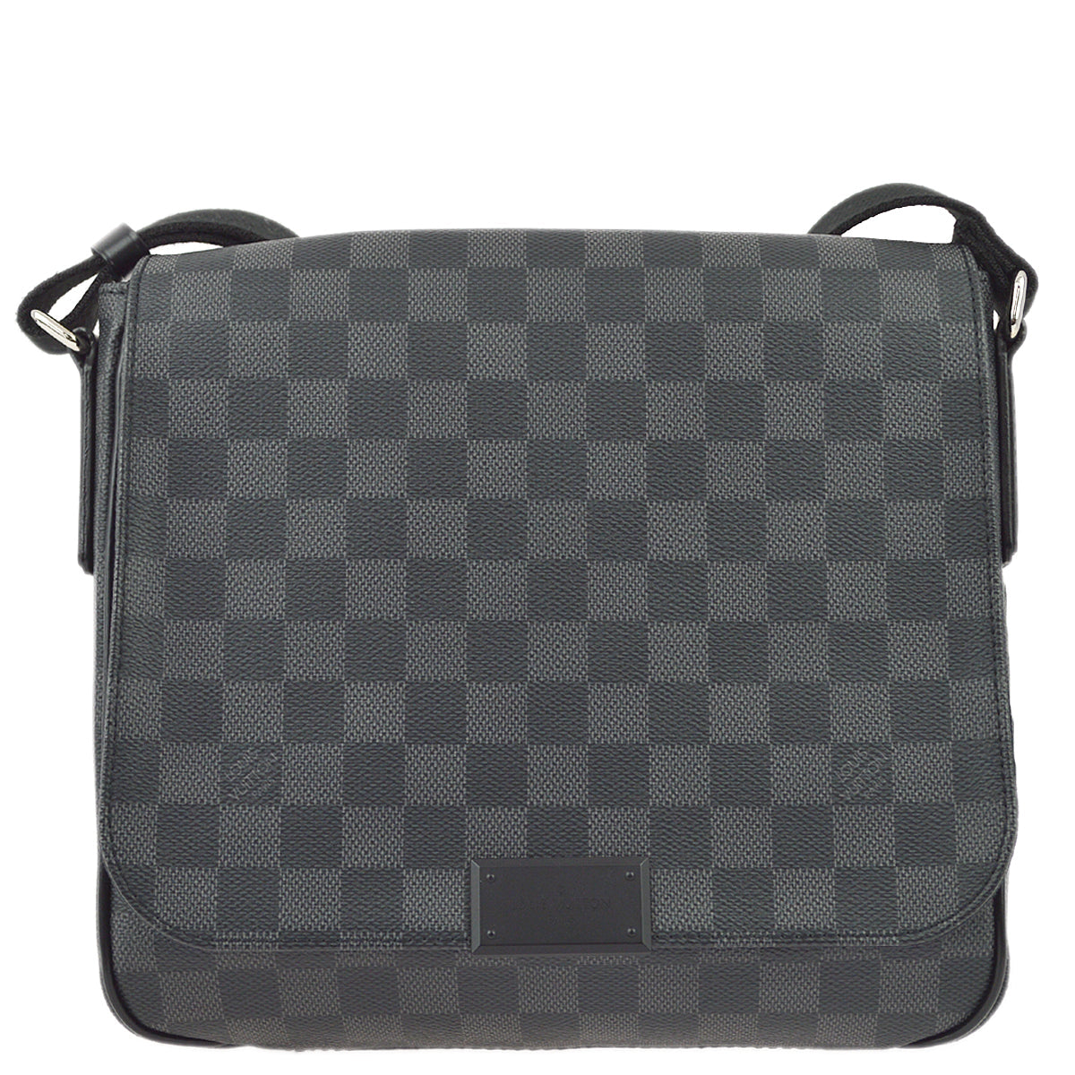 Louis Vuitton 2013 Damier Graphite District PM Shoulder Bag N41260