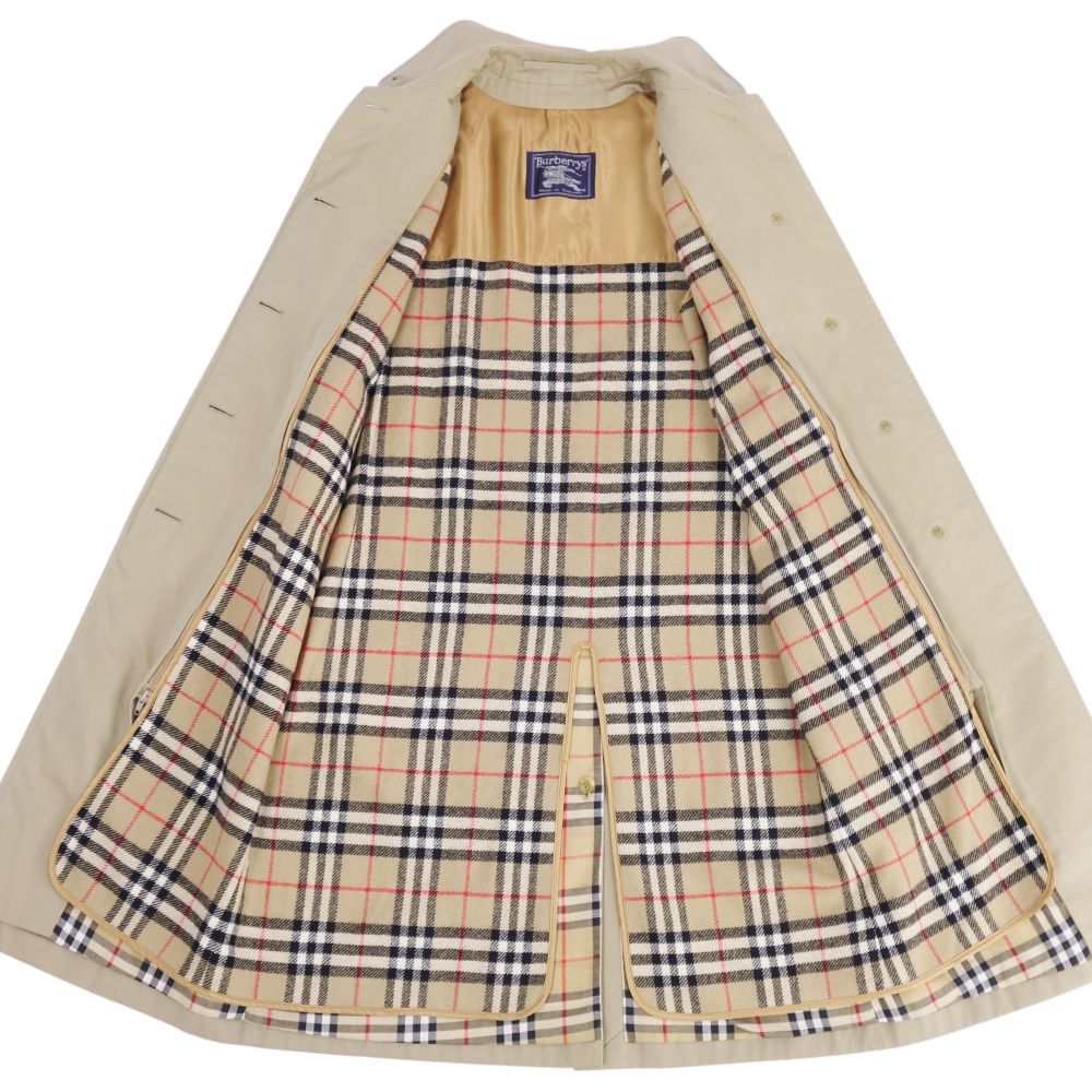 Vint Burberry s Coat Britain-made Stainless Colour Coat Balmacorn Coat Cotton   4 (S equivalent) Beige  BODEST