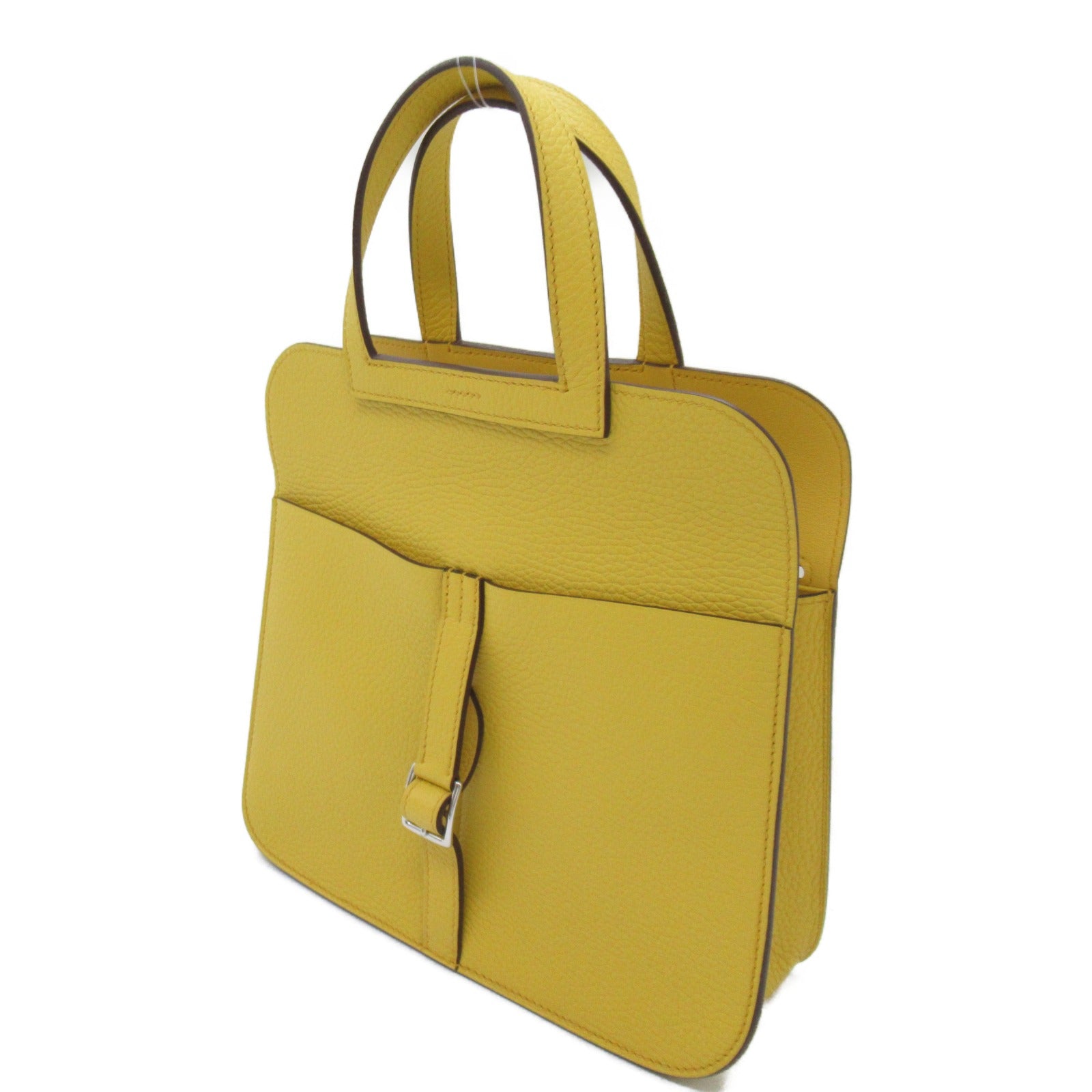 Hermes Hermes Arzan 25 San Shoulder Bag Shoulder Bag Leather  Clemence  Yellow San B刻S G