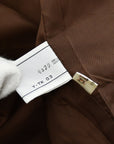 Christian Dior Double Breasted Jacket Brown 