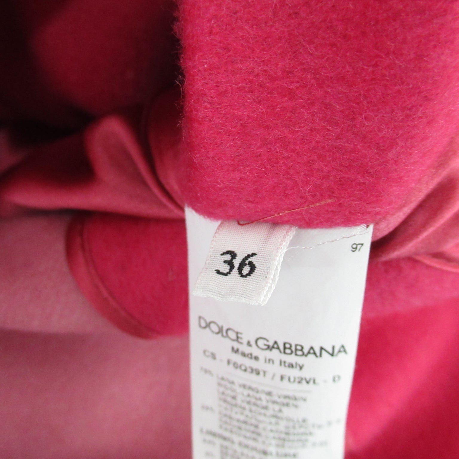 Dolce &amp; Gabbana Double Bracelet   Cashmere  Pink CS-F0Q39T