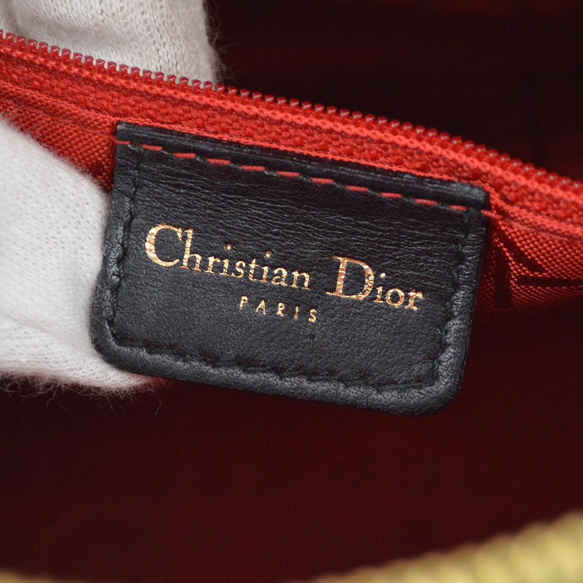 Christian Dior 1999 黑色小羊皮 Large Lady Dior 手袋