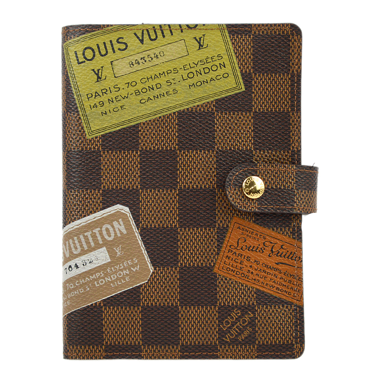 Louis Vuitton 2009 Label Collection Agenda PM 便笺書封面 R21068
