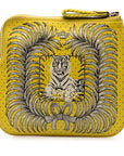 Hermes Kare Pochette Tigre Royal Bandana Pouch Yellow White   Hermes