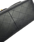 Chanel Black Lambskin jumbo Double Sided Classic Flap Bag