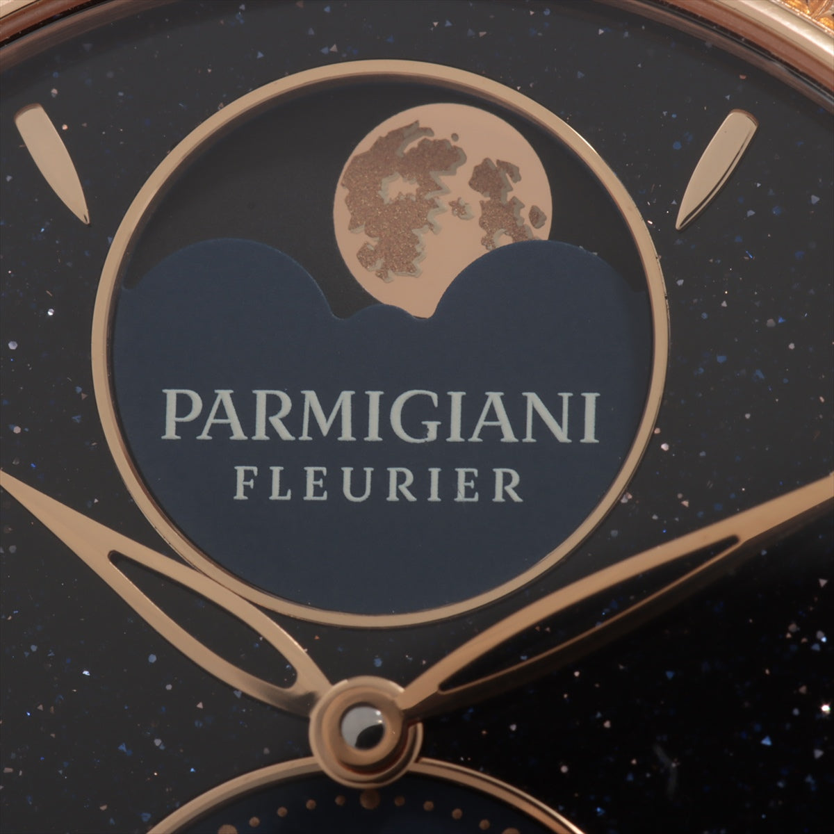 Parmigiani Flourier Tonda Metropolitan Selenium Galaxy PFC811-1510320-HA3181 RG Leather AT Blue Screen Dial