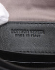 Bottega Veneta Intrecciato Leather Clutch Bag Black