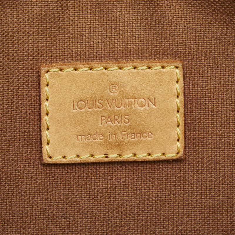 Louis Vuitton Monogram Poschet Bosphorus Slipper Shoulder Bag M40044 Brown PVC Leather  Louis Vuitton
