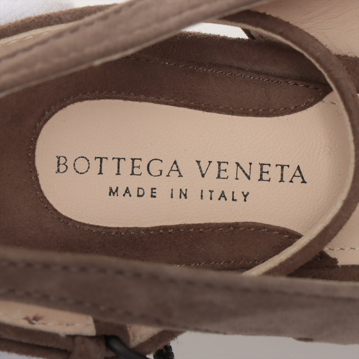 Bottega Veneta X 絨面革涼鞋 36 棕色 Intercept