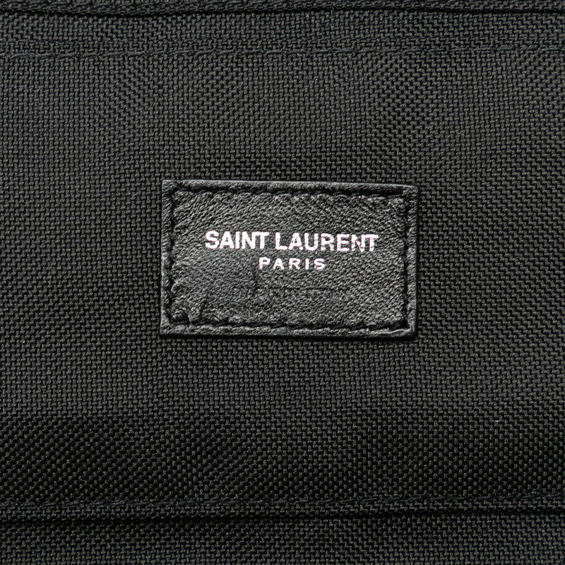 Saint Laurent Radio Three Fold Wallet 586279 Pink Black Nylon  Saint Laurent