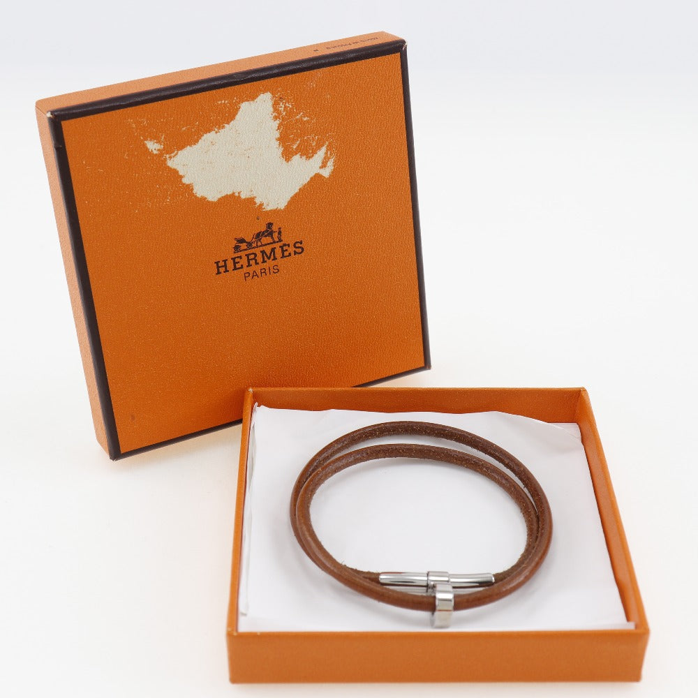 Hermes Kelly Chocker Bracelet Leather x Metal  9.0g kelly choker Unisex  Kelley Choker   and Purchase