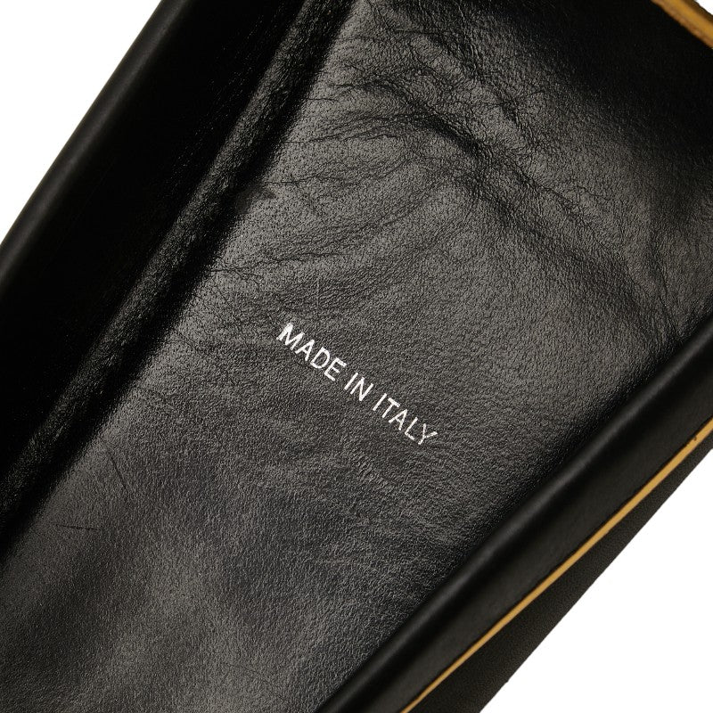 Louis Vuitton Driving Shoes Black G Leather  Louis Vuitton