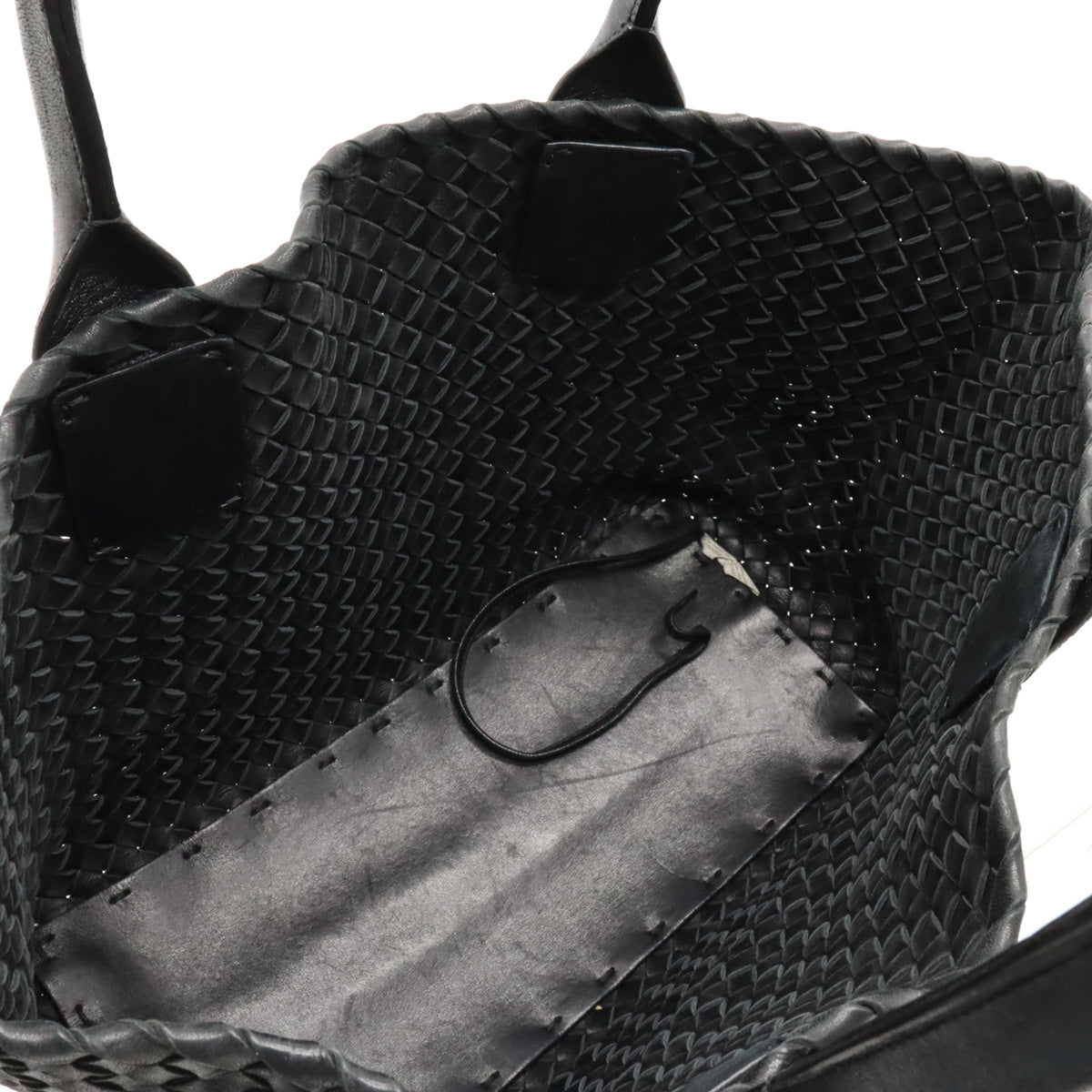 BOTTEGA VENETA BOTTEGA VENETA VENETA INTRACT COVER P.M. Tote Bag Shoulder Bag Leather  Black Pochette Limited 250 Earringss 141498 BLUMIN BLUMIN