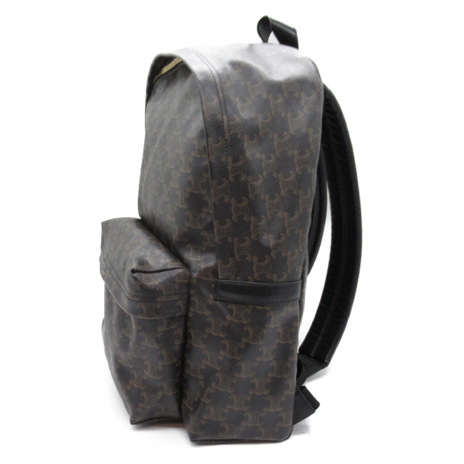 Celine Mid-Sized Backpack Backpack Backpack Bag Canvas  Black